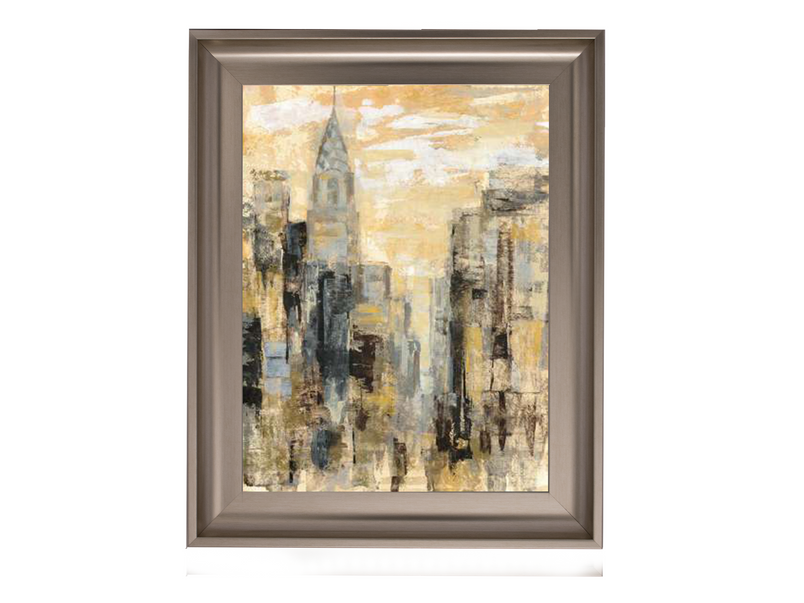 Manhattan Gray and Gold I