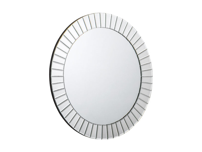 Sonata Round Wall Mirror Bevelled Glass