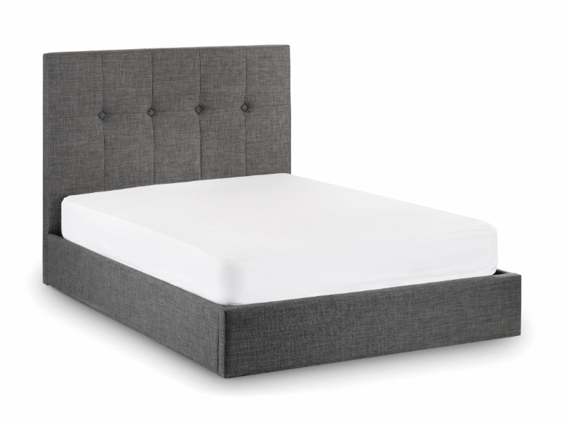 Shoreditch Lift-up Storage Bed Slate Grey Linen