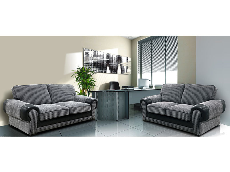 Edward 3+2 Sofa Set Fabric