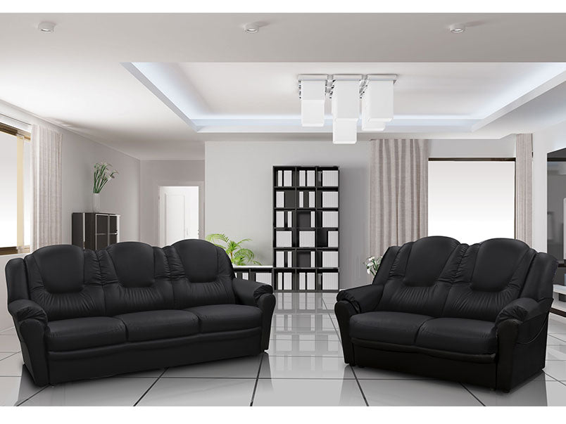 Emerald 3+2 Sofa Set Faux Leather