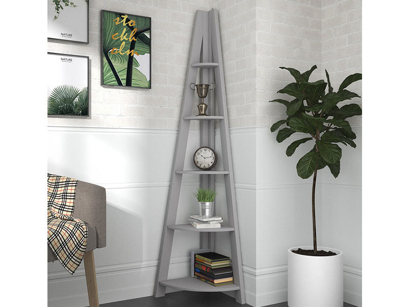 Hugo Corner Ladder Shelving