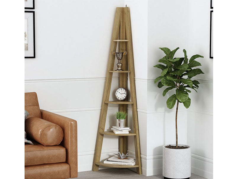 Hugo Corner Ladder Shelving