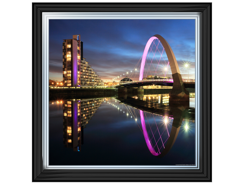 Purple Bridge, Glasgow Clyde