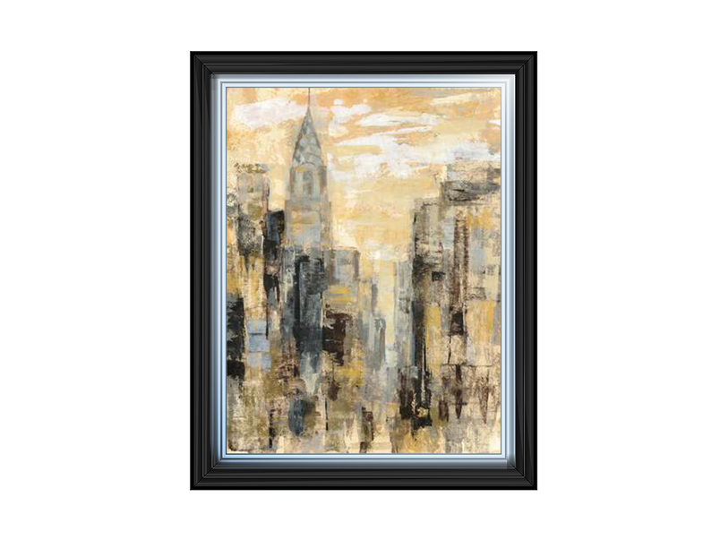 Manhattan Gray and Gold I