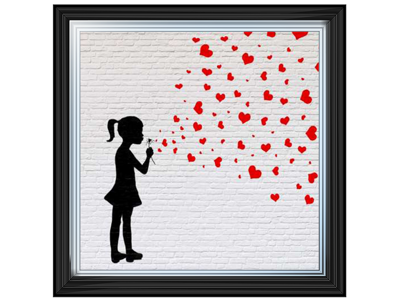 Sowing the seeds of Love, inspired by Banksy