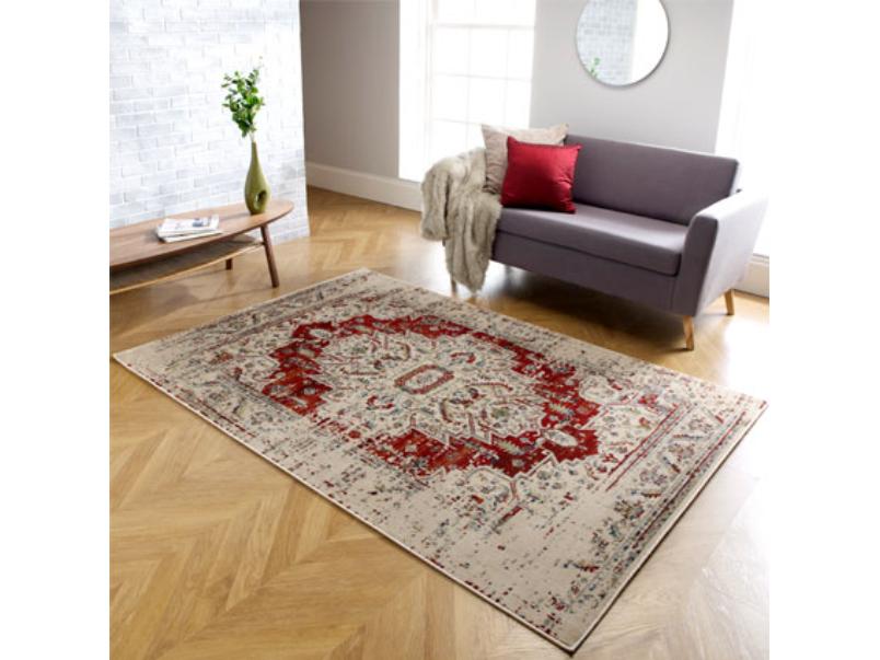 Valeria 204 W White Rug