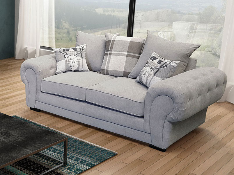 Geneva 2 Seater Sofa Fabric | Godotti.com