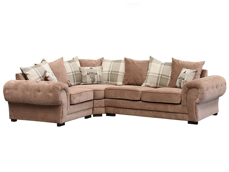 Geneva Corner Sofa 2C1 Fabric