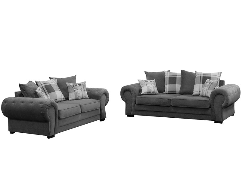 Geneva 3+2 Sofa Set Fabric