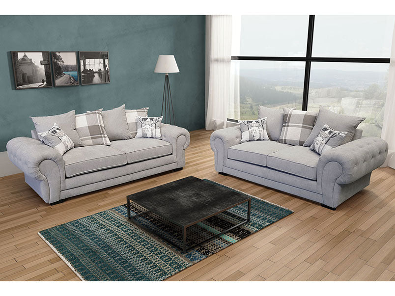 Geneva 3+2 Sofa Set Fabric