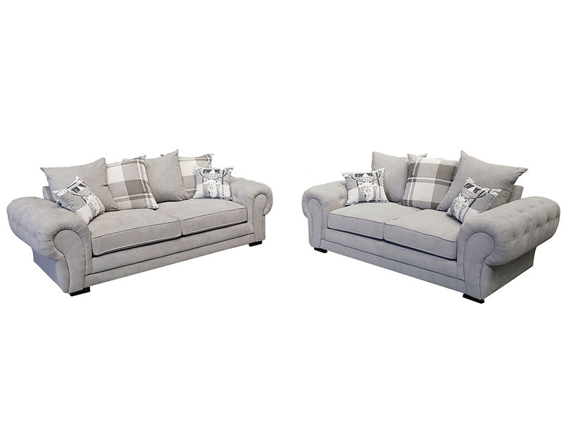 Geneva 3+2 Sofa Set Fabric