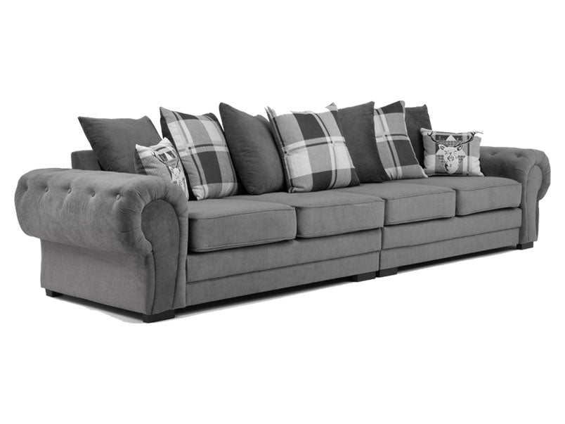 Geneva 4 Seater Sofa Fabric