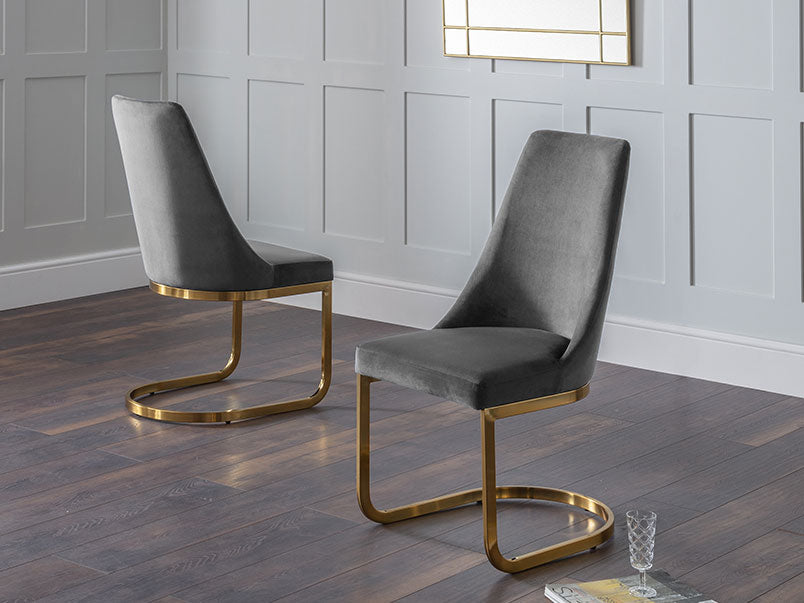 Vittoria Cantilever Dining Chair (Set of 2)