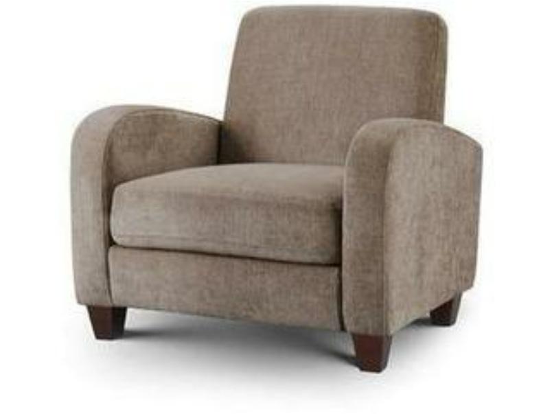 Venice Chair Mink Chenille Fabric