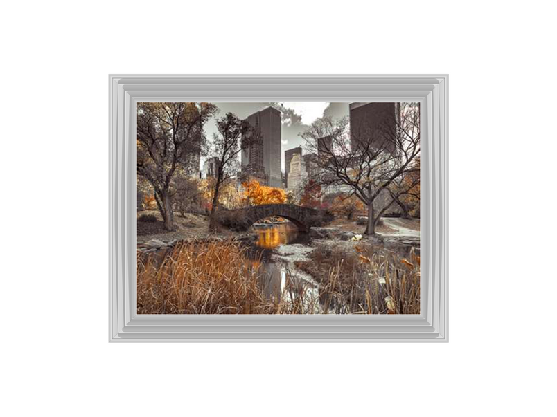 Gapstow Bridge in Autumn II, Central Park, New York city, Assaf Frank