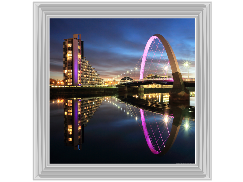 Purple Bridge, Glasgow Clyde