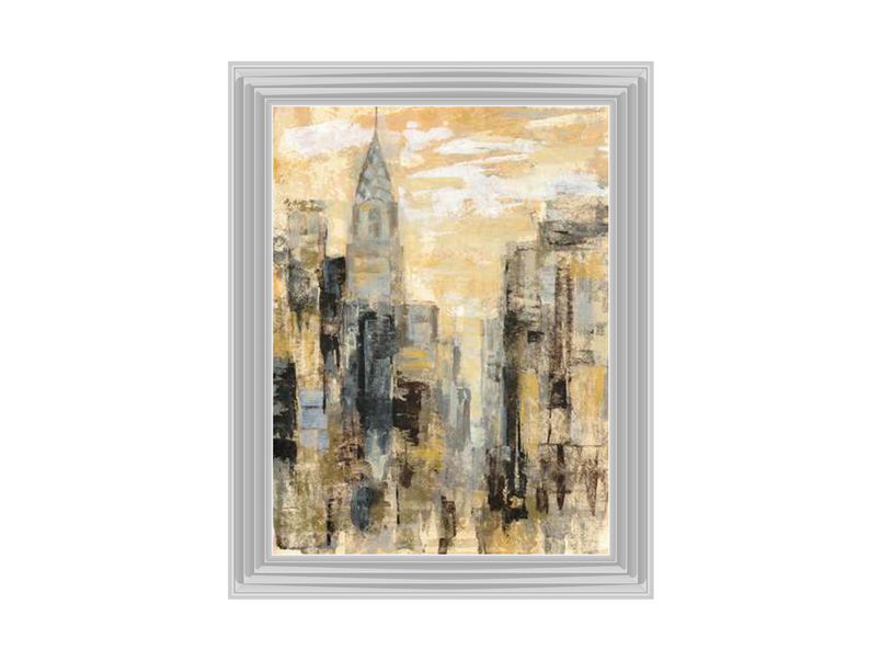 Manhattan Gray and Gold I