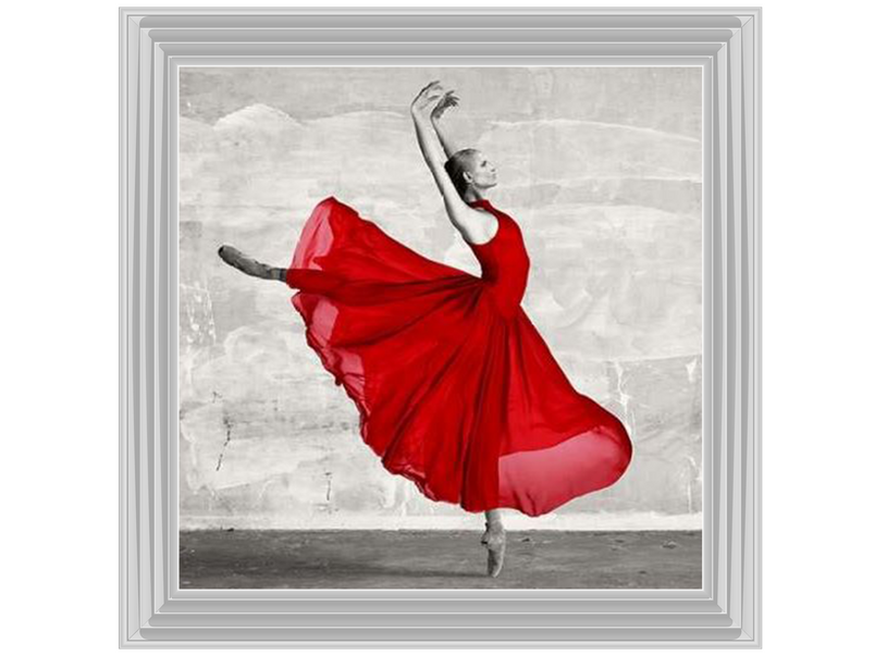 Ballerina in Red