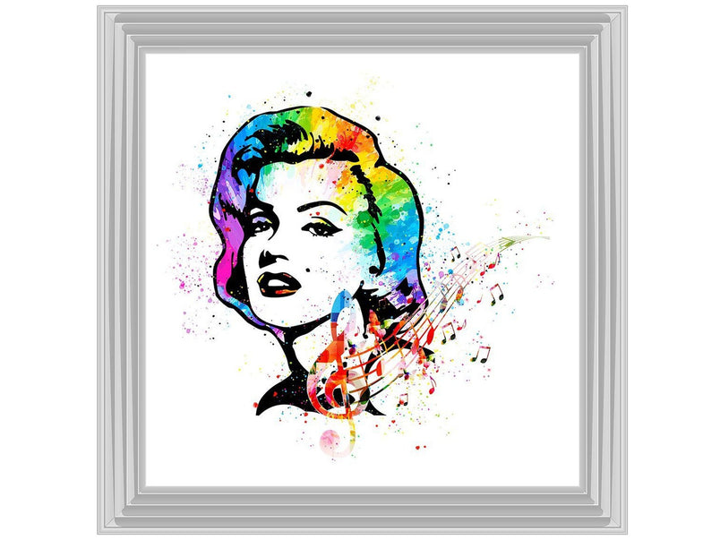 Colourful Marilyn Monroe