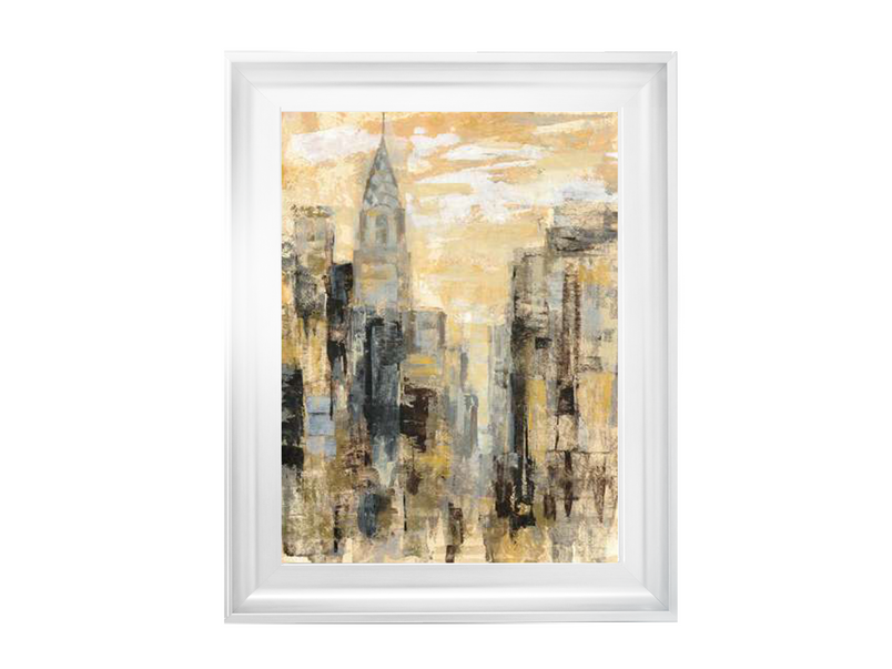 Manhattan Gray and Gold I