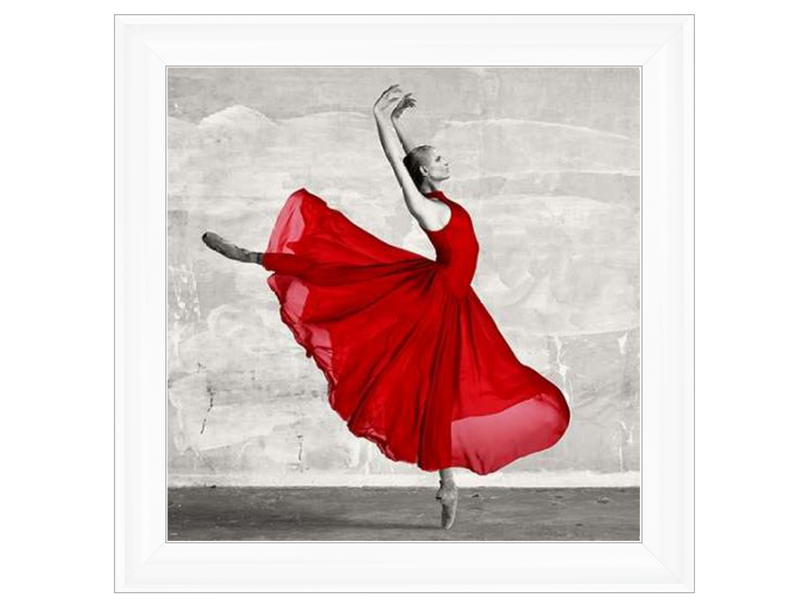 Ballerina in Red