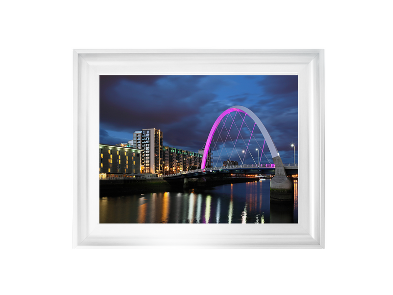 Glasgow Cityscape Scotland in colour