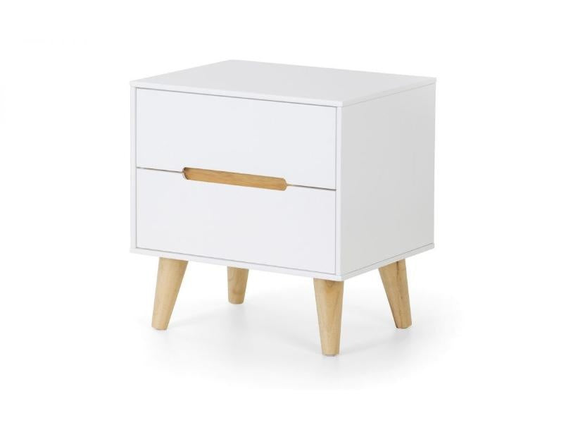 Alaska 2 Drawer Bedside