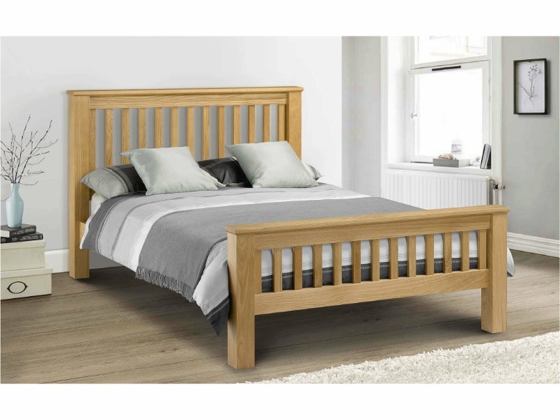 Amsterdam Oak Bed HFE 150cm