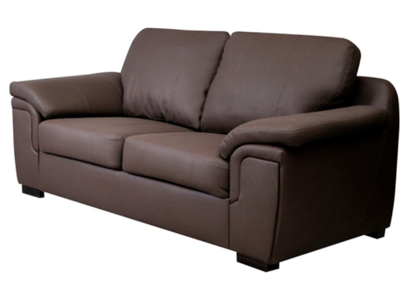 Amy 2 seater Faux Leather Sofa Set