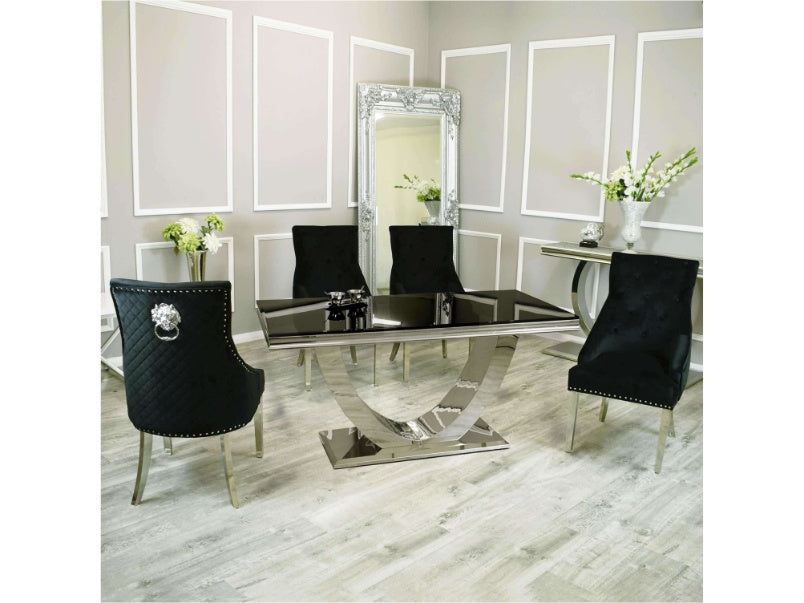 1.8m Arial Dining Set with Bentley Chairs