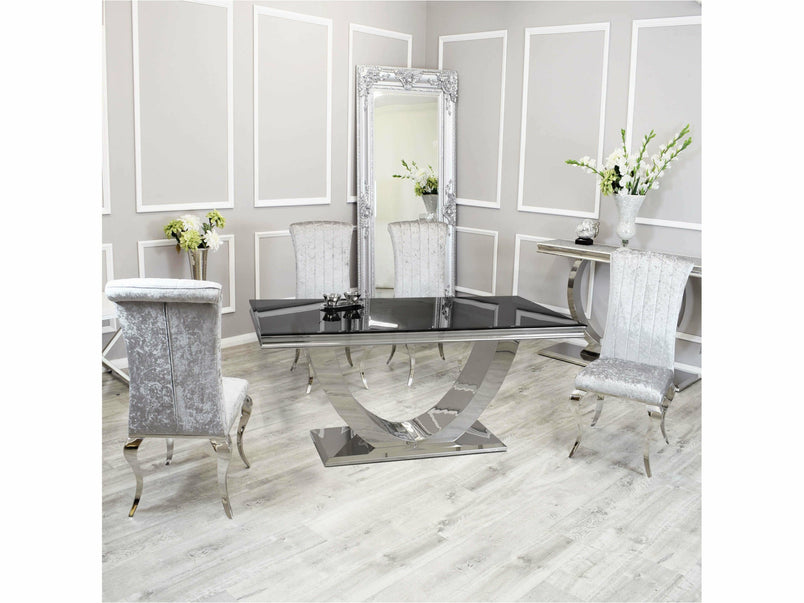 1.8m Torino Dining Set with Luxe Chairs