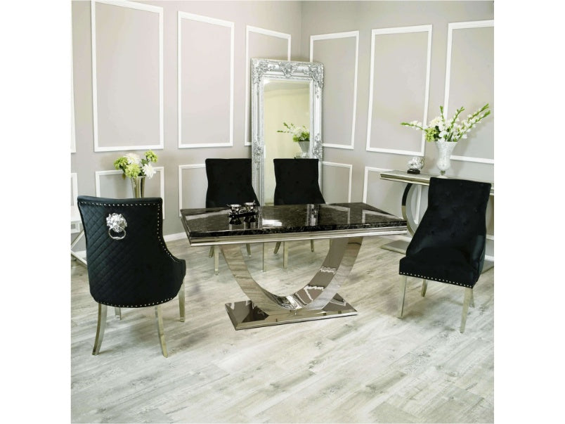 1.8m Arial Dining Set with Bentley Chairs