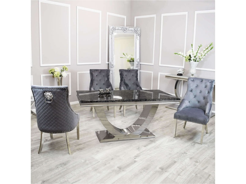 1.8m Arial Dining Set with Bentley Chairs