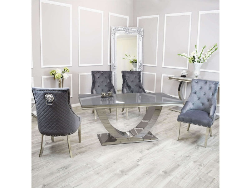 1.8m Arial Dining Set with Bentley Chairs