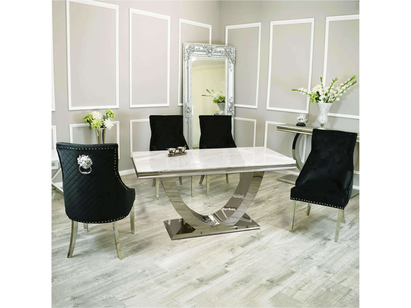 1.8m Torino Dining Set with Keeler Chairs