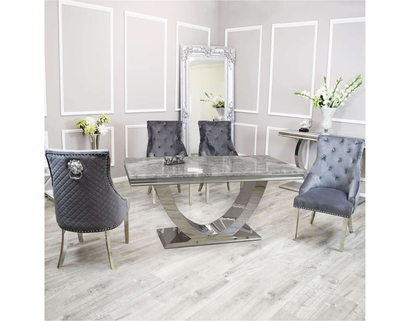 1.8m Torino Dining Set with Keeler Chairs