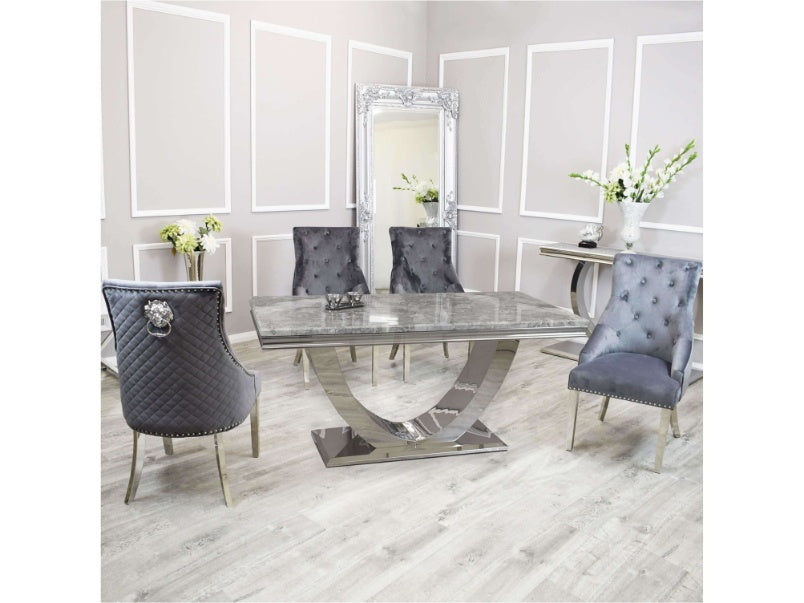 1.8m Arial Dining Set with Bentley Chairs