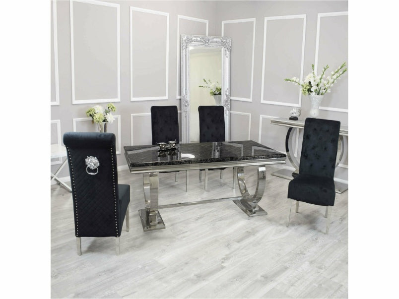 2m Arianna Dining Set with Emma Chairs