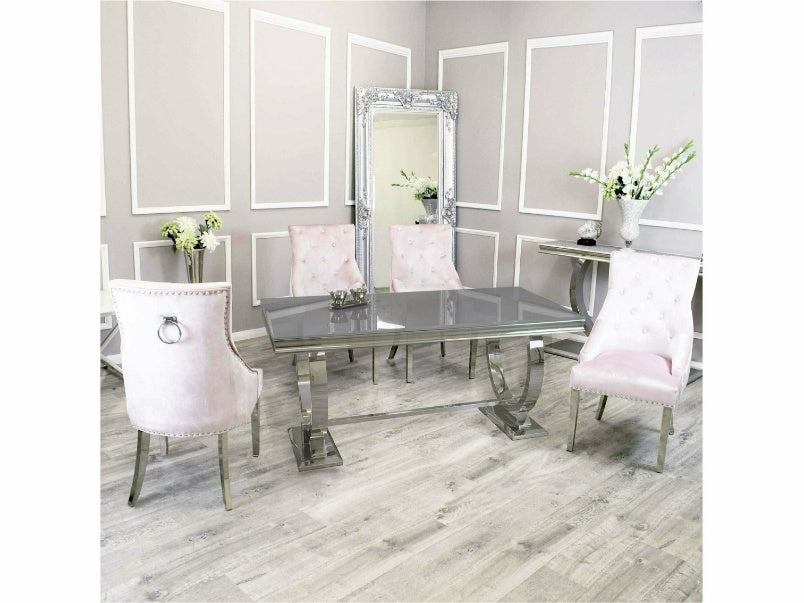 1.8m Arriana Dining Set with Duke Chairs