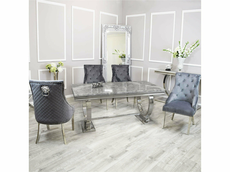 2m Lennox Dining Set with Keeler Chairs