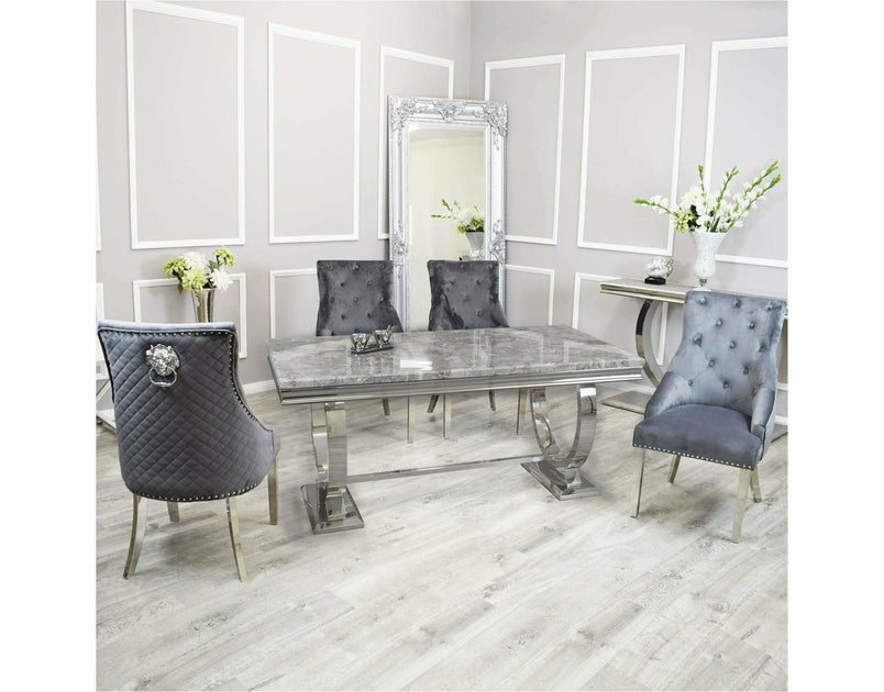 2m Lennox Dining Set with Keeler Chairs