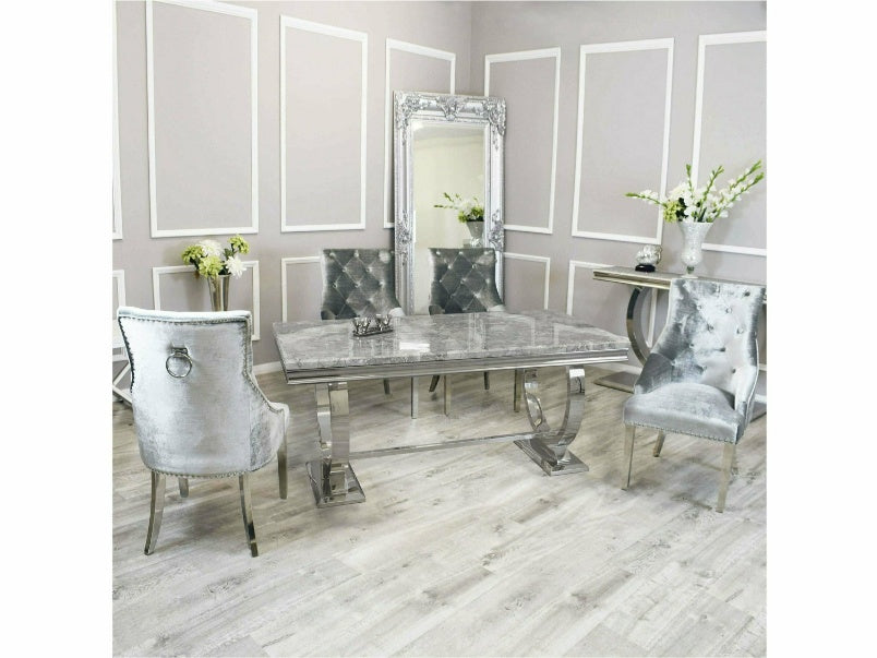 1.8m Arriana Dining Set with Duke Chairs