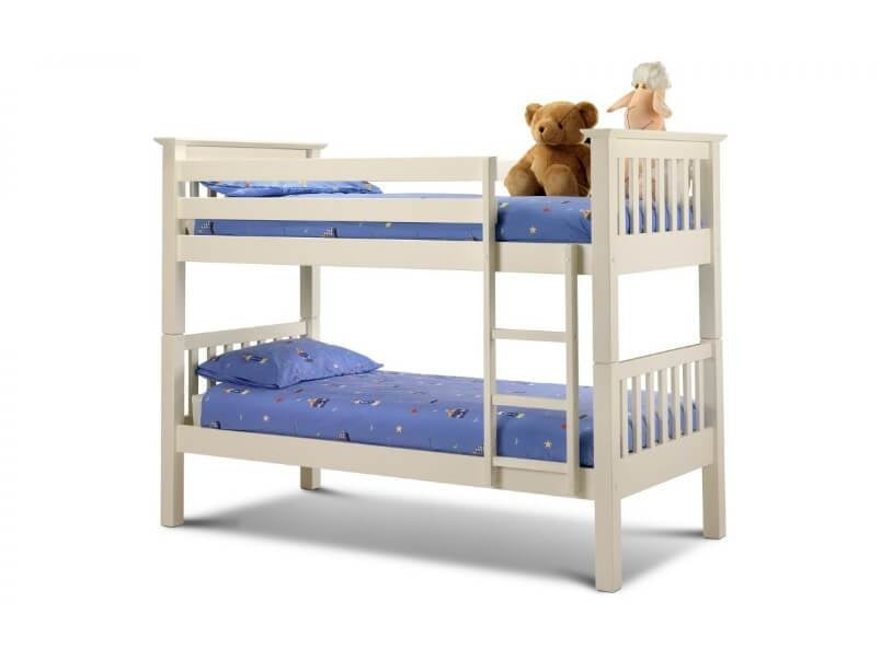 Bailey Bunk Bed Stone White Finish