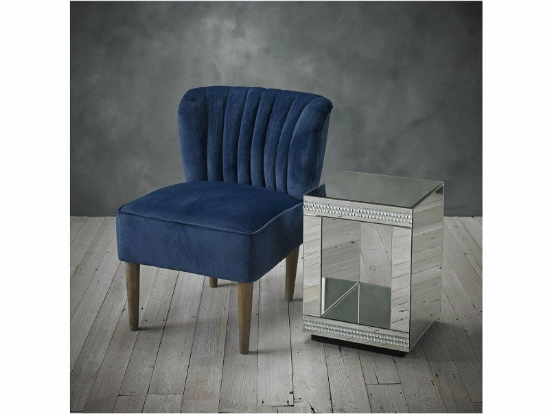 Bella Crushed Velvet Chair