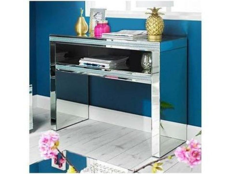 Biarritz Mirrored Console Table