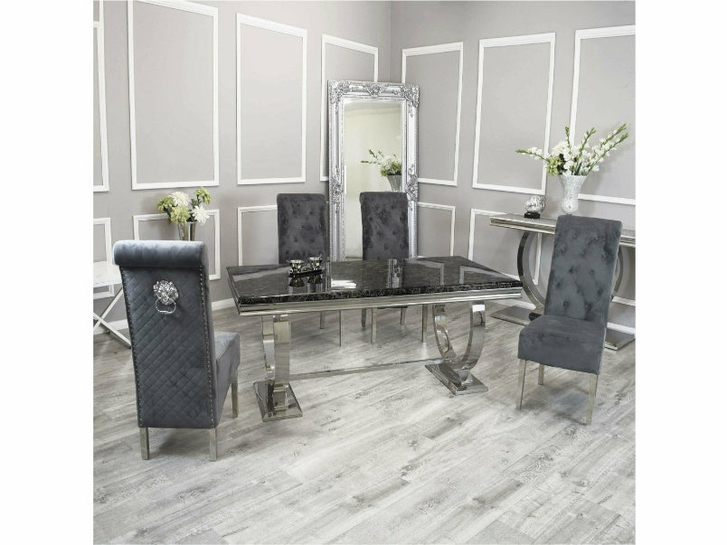 1.8m Arriana Dining Set with Emma Chairs