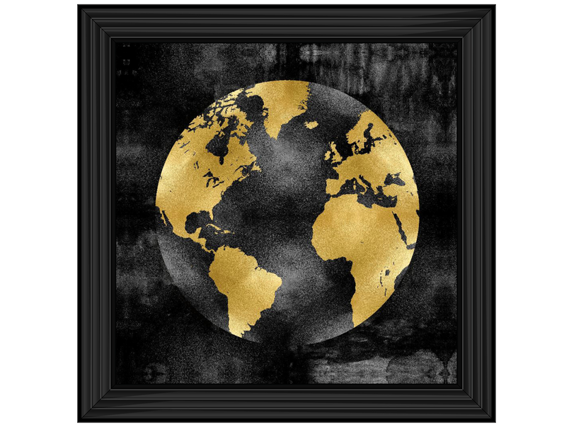 The Globe Gold On Black