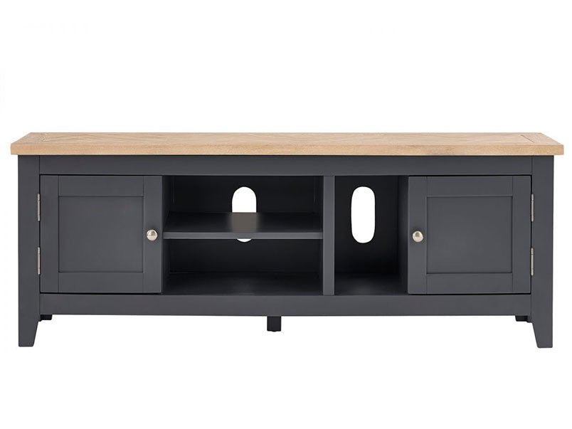 Bordeaux TV Unit Dark Grey