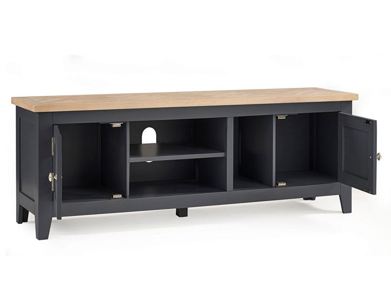 Bordeaux TV Unit Dark Grey